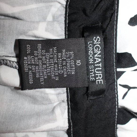 London Style Signiture Sleeveless Dress Size 10 - Picture 6 of 6